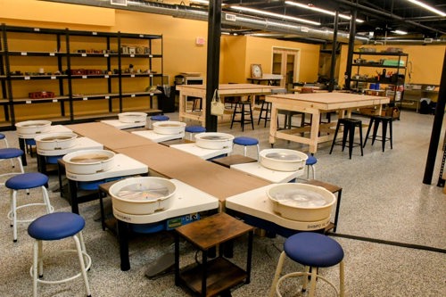 Dover Pottery Studio Interior