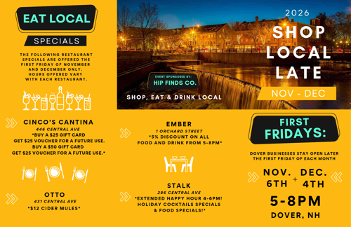 SHOP LOCAL LATE